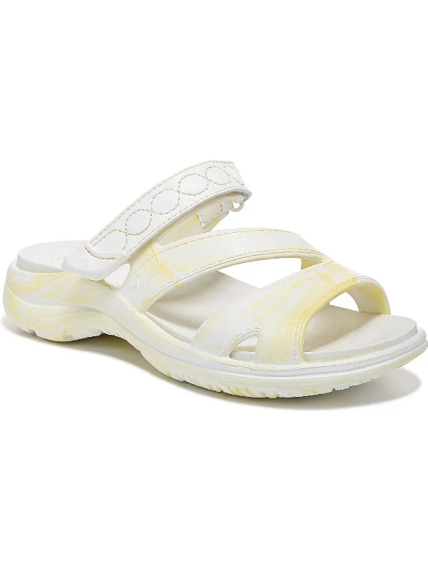 Slip-Resistant Shoes Discount Adelle-Lite Womens Tie-Dye Slip On Slide Sandals