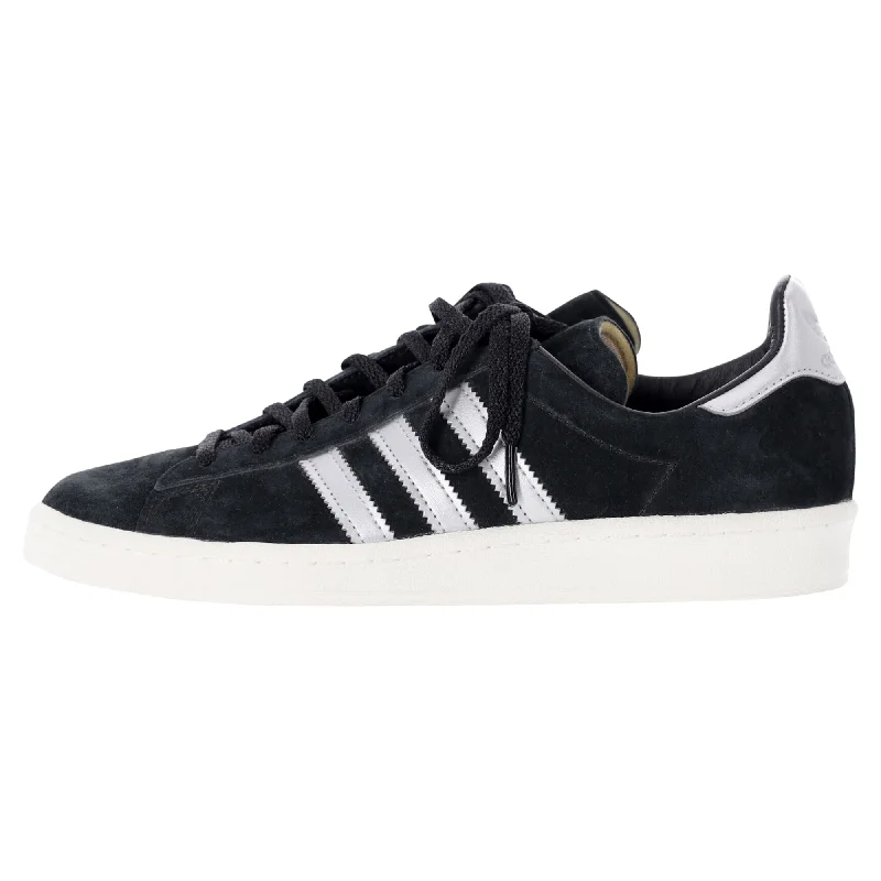 Daring Fashion Promotions Adidas Originals Campus 80s Sneakers in Black Suede