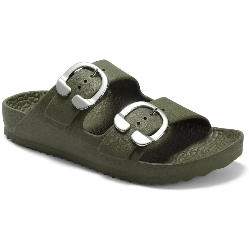 Refined Fashion Sale Aerosoles Womens Joy Slip On Buckle Slide Sandals