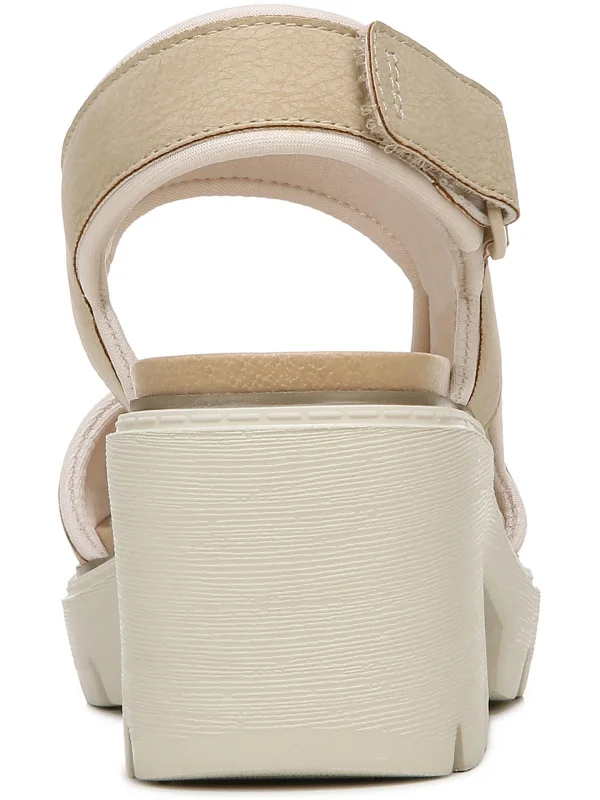 Women's Bold Fashion Shoes Almost There Womens Ankle Strap Lugged Sole Platform Sandals