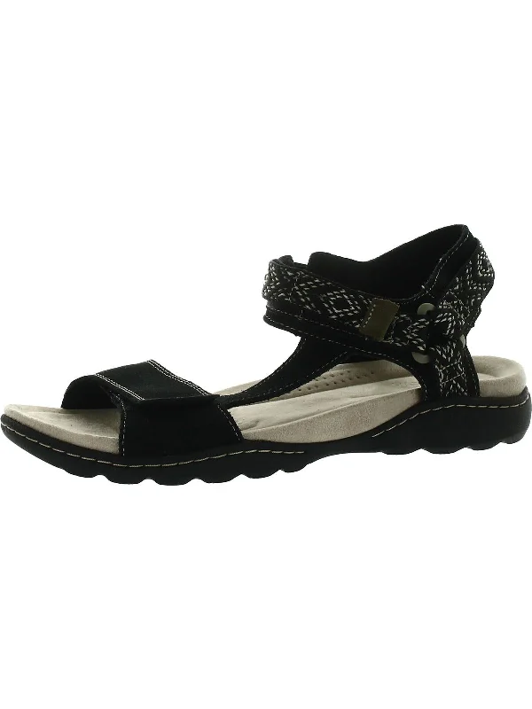 Best Shoe Deals Amanda Step Womens Suede Adjustable Sport Sandals