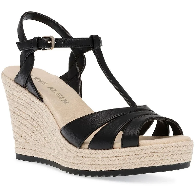Flash Sale Anne Klein Womens Waves Raffia Dressy Wedge Sandals
