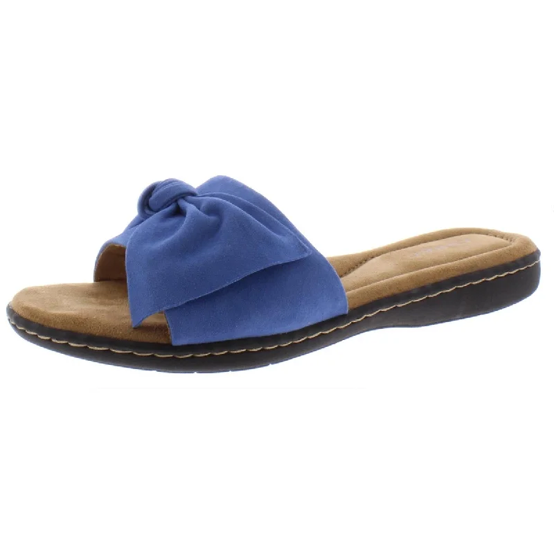 Versatile Shoes Promotion Array Womens Cabana Suede Slip On Slide Sandals