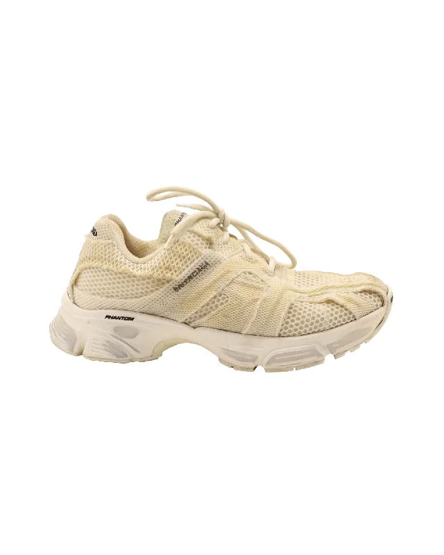 Stylish Casual Footwear Balenciaga Phantom Sneakers in White Polyester