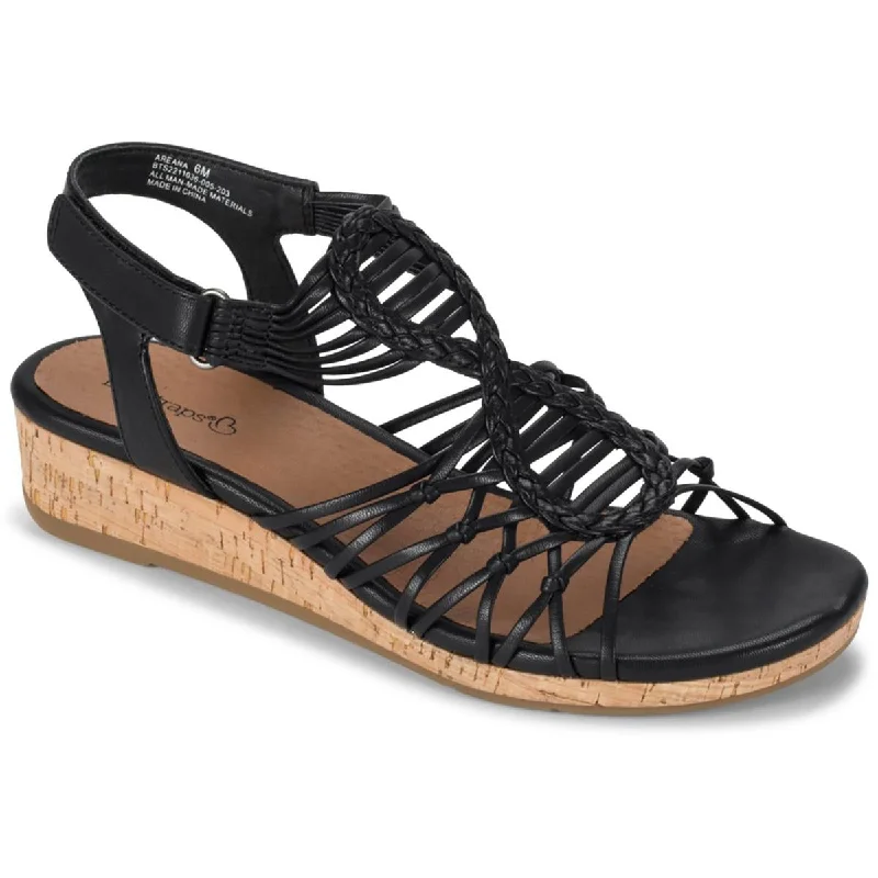High-Fashion Casual Shoes Baretraps Womens Areana Faux Leather Slip On Wedge Sandals High-Fashion Casual Shoes Baretraps Womens Areana Faux Leather Slip On Wedge Sandals