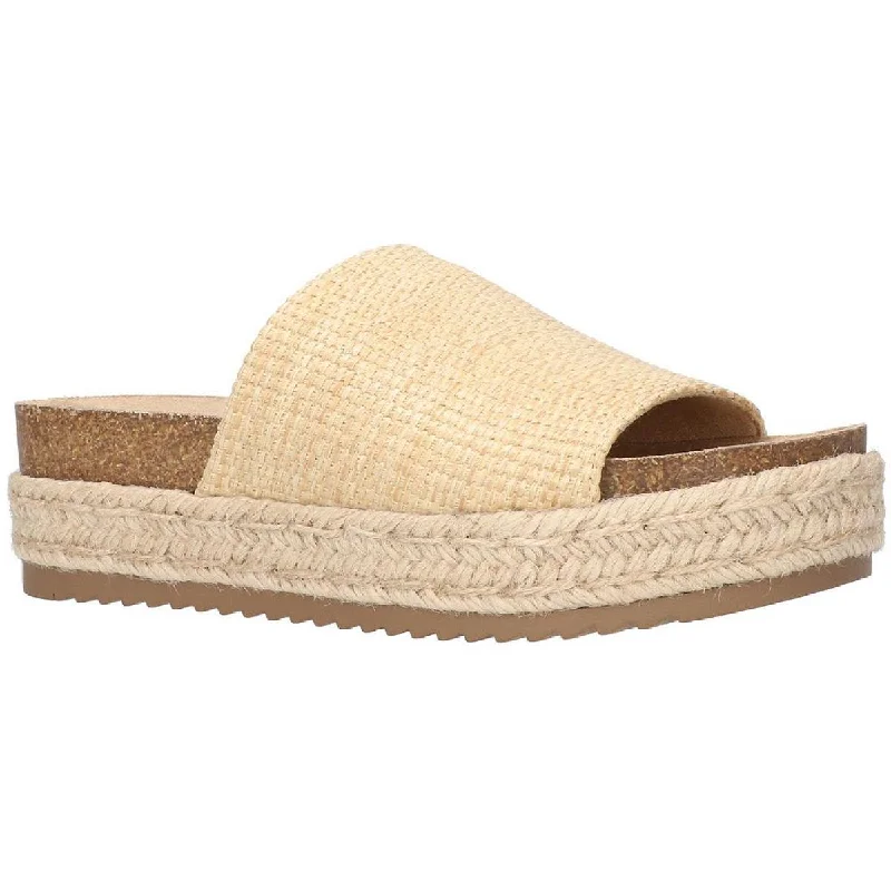 Step Ahead, Lead The Trend Bella Vita Womens Satara Flatform Open Toe Espadrilles