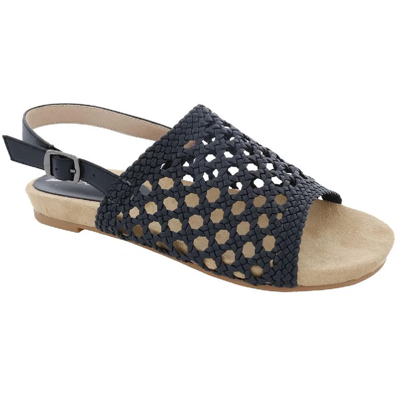 Minimalist Fashion Sale Bellini Womens Newable Woven Slip On Slingback Sandals