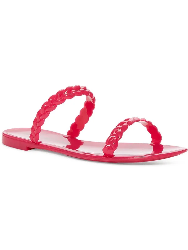 Budget Saver Braida  Womens Casual Flat Jelly Sandals
