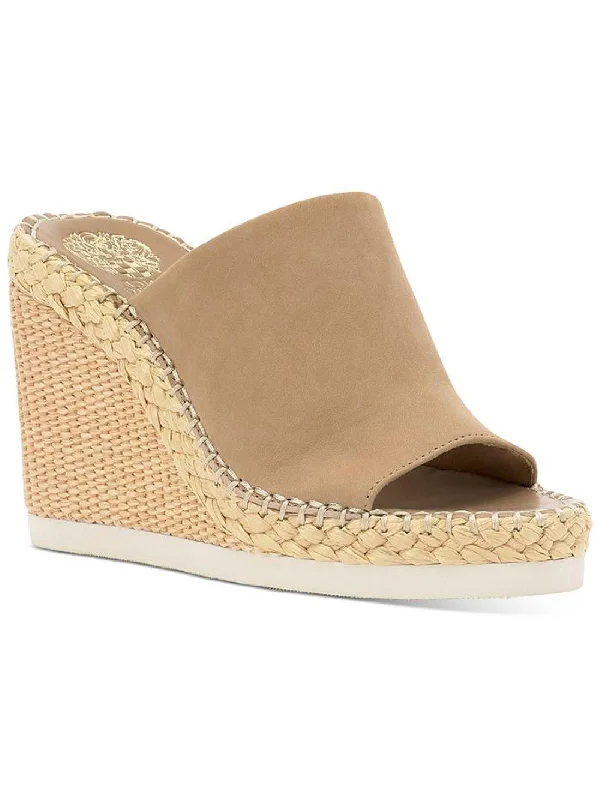 Flash Sales Brissia Womens Padded Insole Espadrille Wedge Sandals