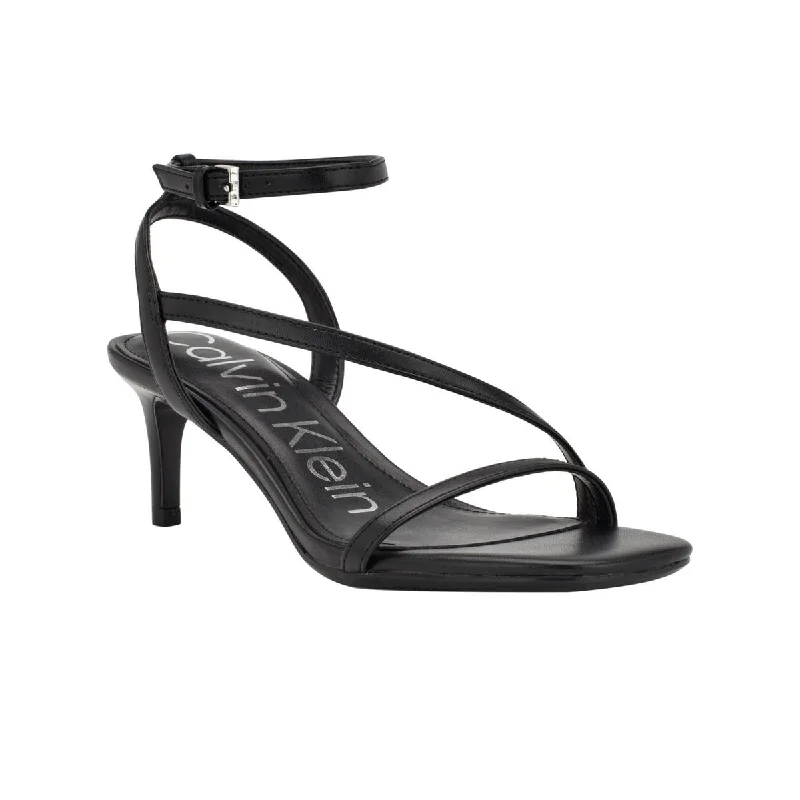 Limited Styles Calvin Klein Womens IRYNA Square toe Kitten heel Heels
