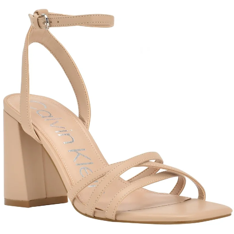 Supportive Shoes Offer Calvin Klein Womens QALAT Casual Square toe Block Heel