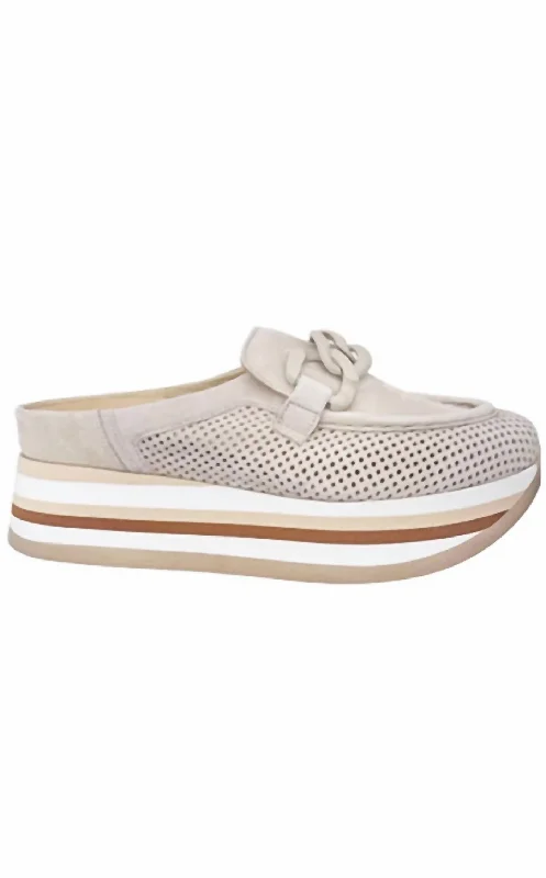 Fashionable Comfort Promotions Carlissa Sneaker In Creme