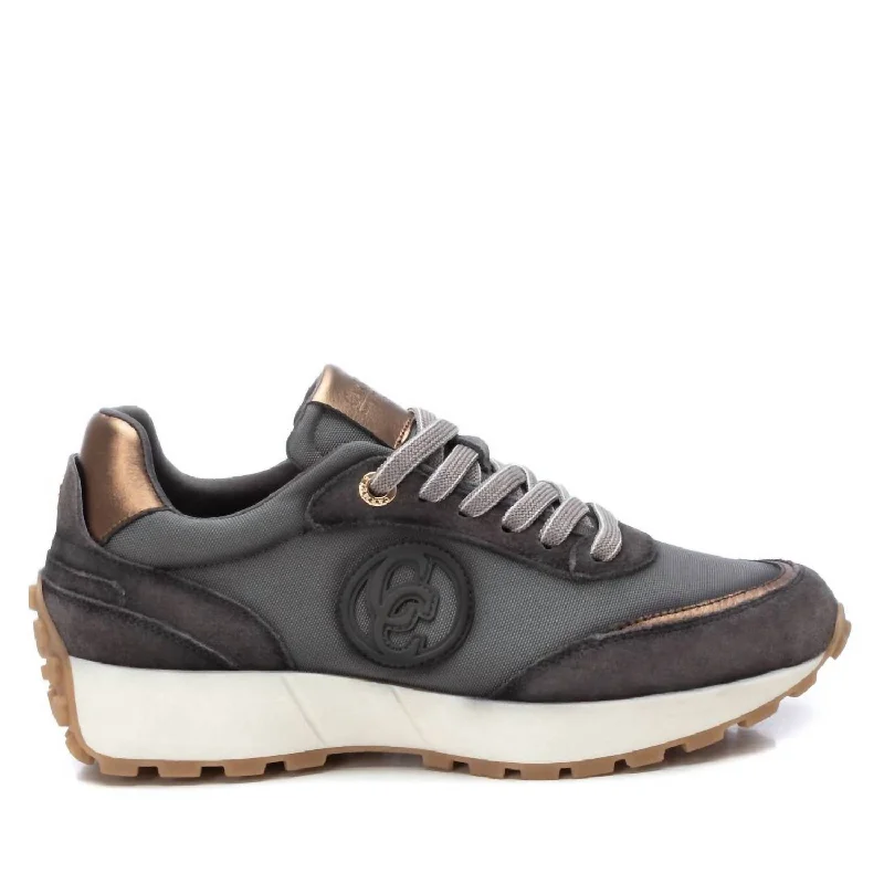Exclusive Sale Carmela Collection Casual Sneakers In Grey