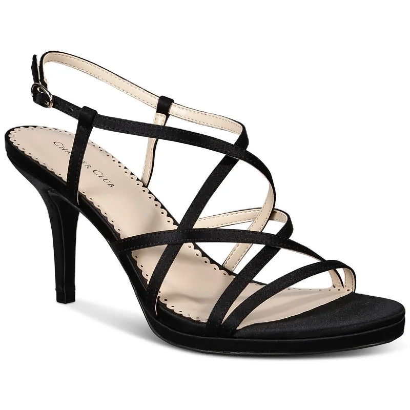 Limited Stock Charter Club Womens Laceless Nylon Heels