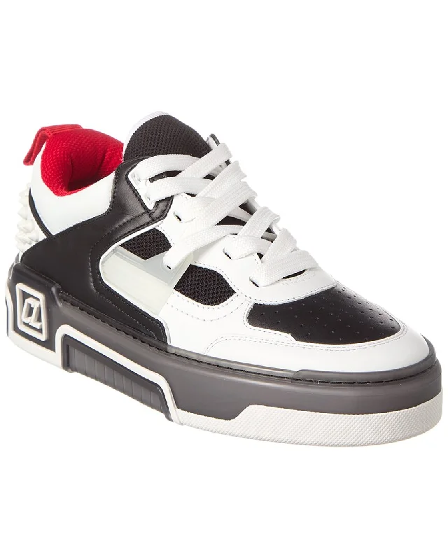 Comfortable Stretchy Shoes Christian Louboutin Astroloubi Leather Sneaker
