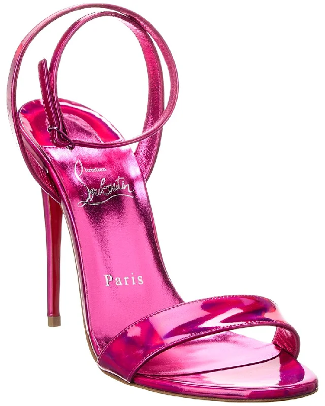 Stylish Casual Footwear Christian Louboutin Loubigirl 100 Leather Sandal