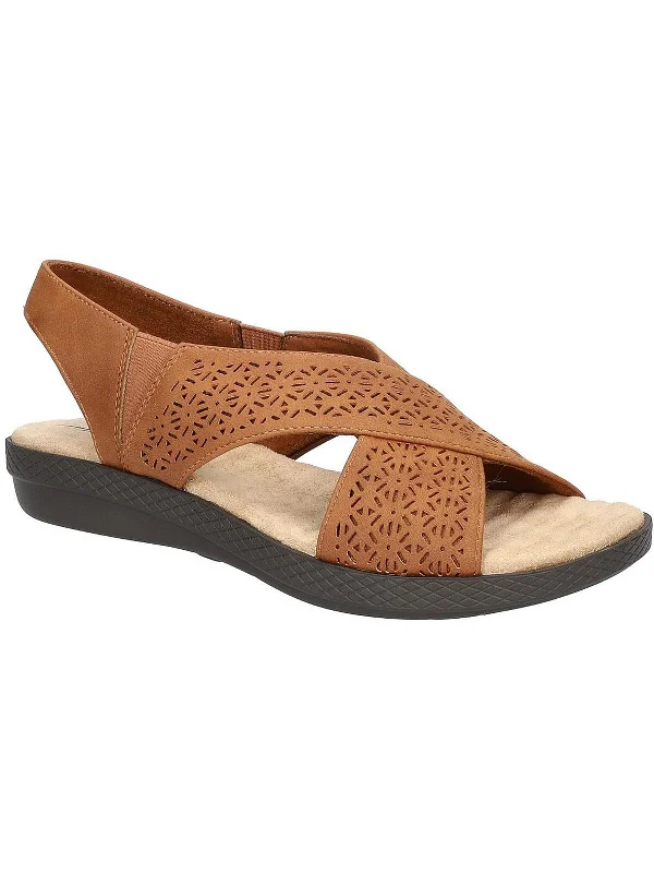 Best Deals Of The Season Clauda Womens Open Toe Slip On Slingback Sandals