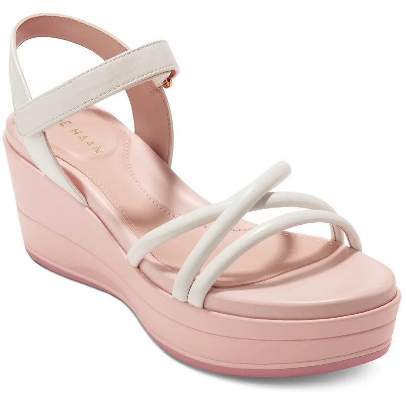 Chic Breathable Shoes Cole Haan Womens Leather Slingback Sandals