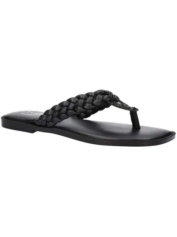 Luxury Casual Footwear coletta Womens Leather Thong Sandals