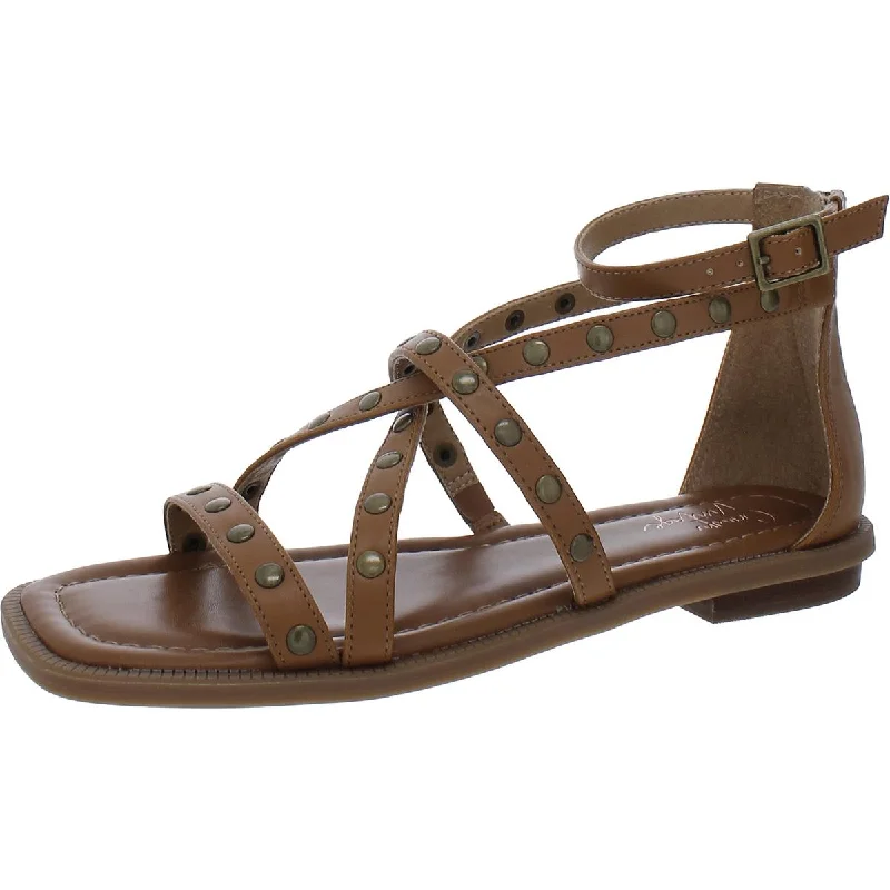Affordable Trendy Fashion Crown Vintage Womens Norti Faux Leather Ankle Strap Strappy Sandals Affordable Trendy Fashion Crown Vintage Womens Norti Faux Leather Ankle Strap Strappy Sandals