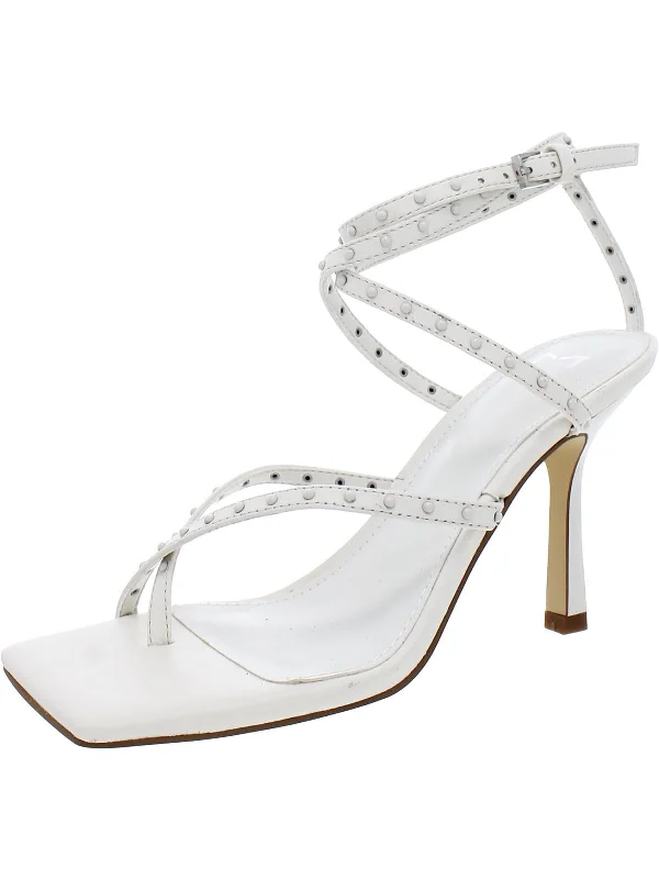 Non-Slip Shoes Sale Dallin Womens Leather Strappy Heels