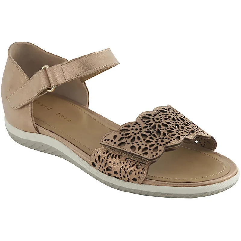 Luxury Fashion Discounts David Tate Womens Lure Suede Open Toe Ankle Strap