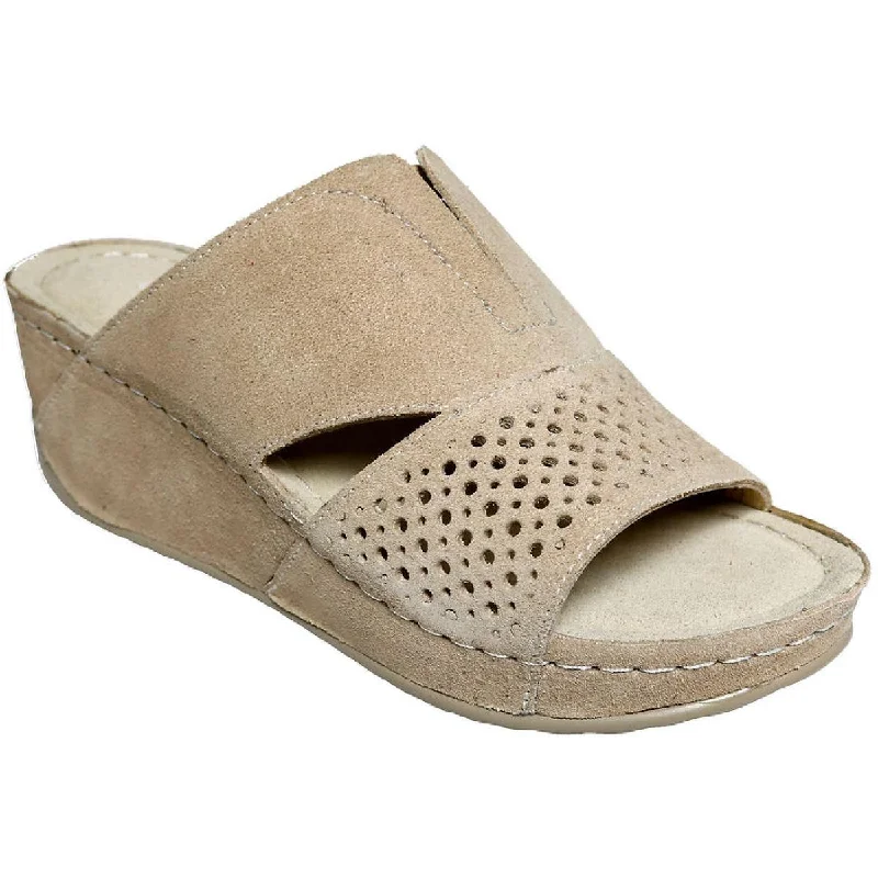 Classic Casual Shoes Sale David Tate Womens Twinkle Suede Slip-on Slide Sandals