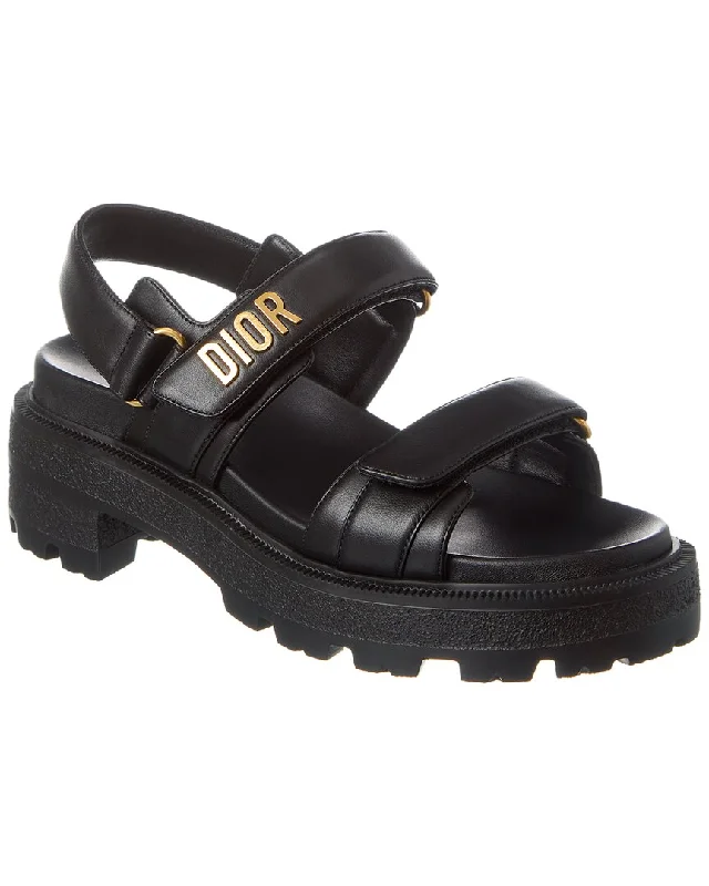 Exclusive Discounts Dior Dioract Leather Sandal