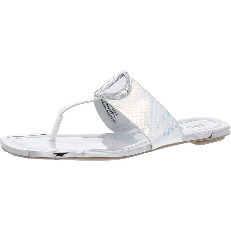 Mega Sale DKNY Womens Thong Flats Thong Sandals