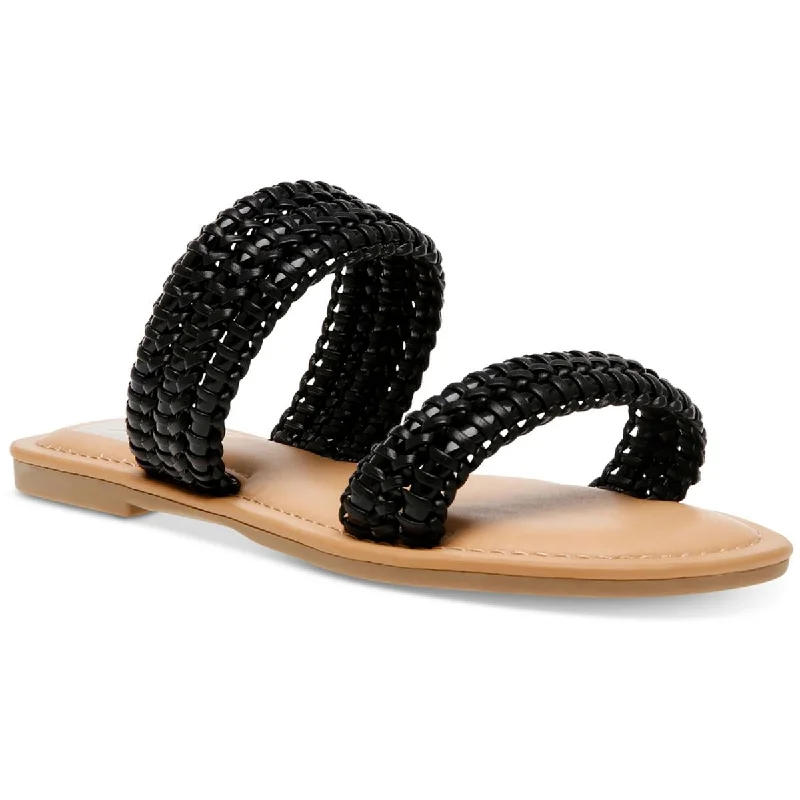 Casual Chic Deals Dolce Vita Womens Joolip Woven Slip On Slide Sandals