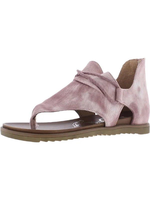 Huge Markdowns Dusk Womens Canvas Tie-Dye Thong Sandals