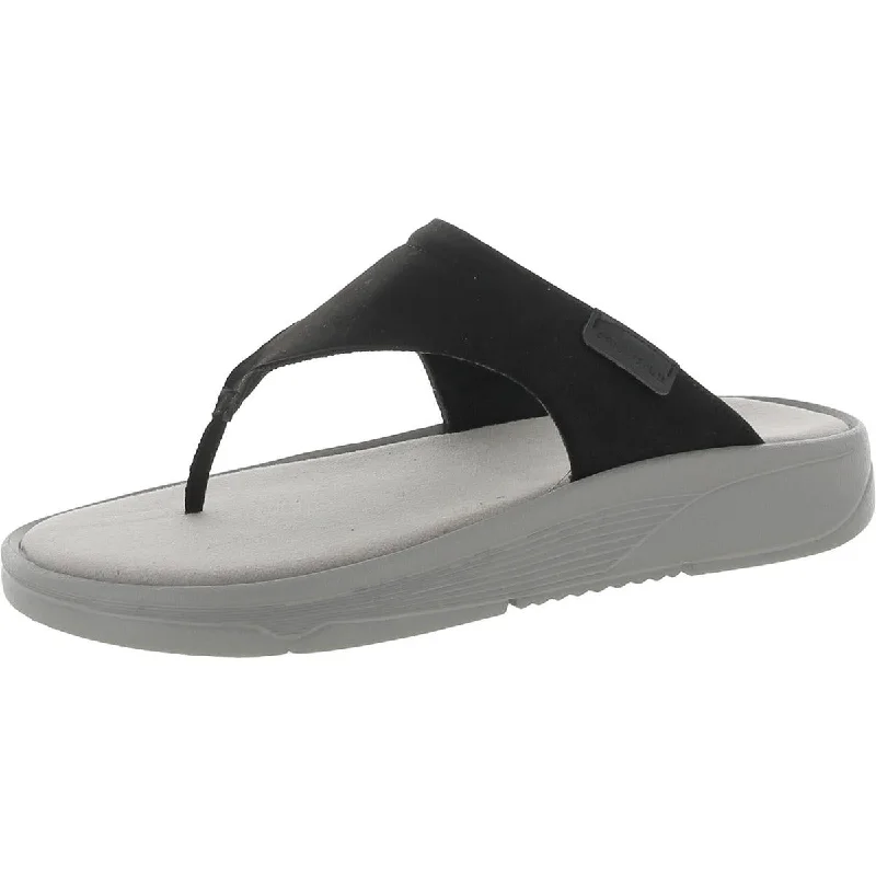Fast Fashion Favorites Easy Spirit Womens SERIFT2 HS Faux suede Flip Flop Thong Sandals