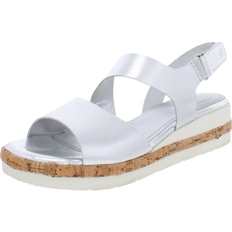 Urban Style Promotions Evolve by Easy Spirit Womens Kea Leather Wedge Sandals