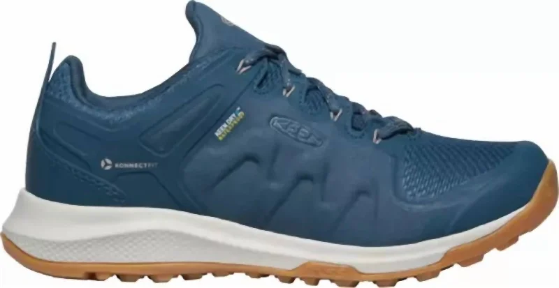 Flexible Sole Shoes Sale Explore Waterproof In Majolica Blue