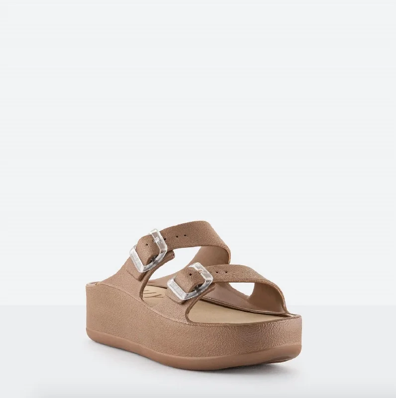 Cozy Indoor Slippers Deals Fenix 04 Sandal In Bronze