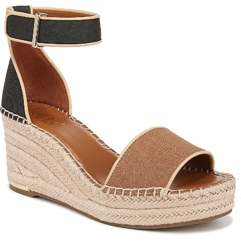 Forward Trendsetter Franco Sarto Womens Clemens 5 Ankle Strap Espadrille Wedge Sandals Forward Trendsetter Franco Sarto Womens Clemens 5 Ankle Strap Espadrille Wedge Sandals