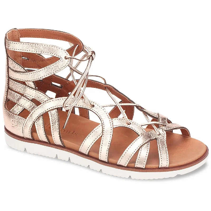 Catch Every Fashion Trend Gentle Souls by Kenneth Cole Womens Lavern Lite Ankle Leather Lace-Up