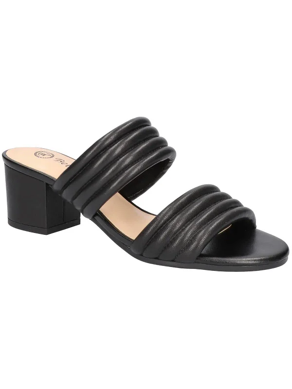 Fashionable Women's Sneakers Georgette  Womens Mules Leather Heels