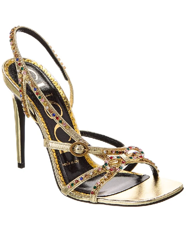 Final Sale Gucci Leather Sandal