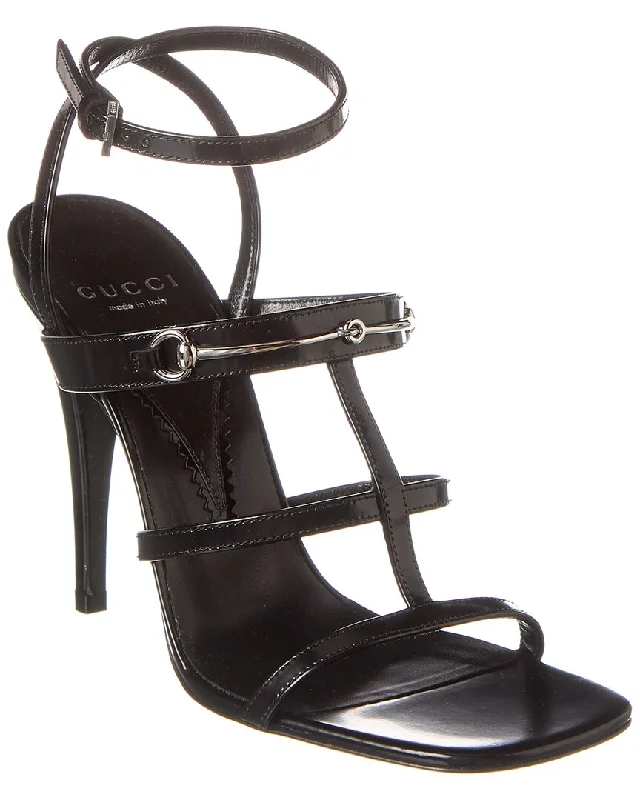 Lightweight Shoes Gucci Slim Horsebit Leather Sandal