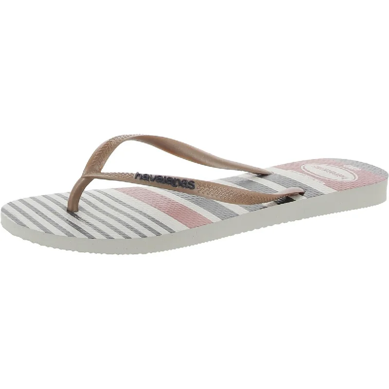 Women's Flats Sale Havaianas Womens Alpargatae Flat Slip On Flip-Flops