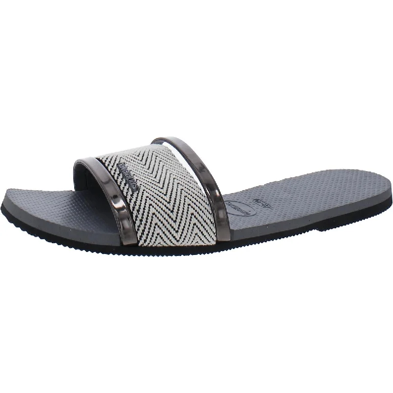 Edgy Fashion Deals Havaianas Womens Alpargatas Slides Slip On Flat Slide Sandals