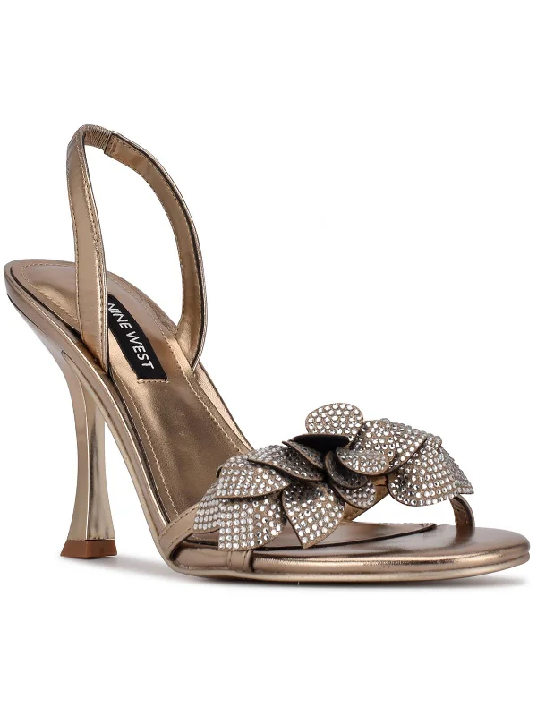 Fashionable Arch Support Shoes Promotion Idriv2 Womens Ankle Strap Flowers Heels