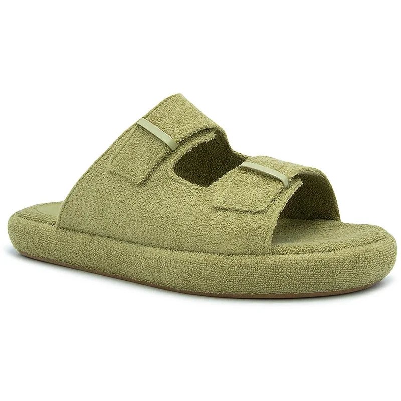 The Latest Fashion Trends Ilio Smeraldo Womens Frankie 2 Terry Cloth Strappy Slide Sandals The Latest Fashion Trends Ilio Smeraldo Womens Frankie 2 Terry Cloth Strappy Slide Sandals