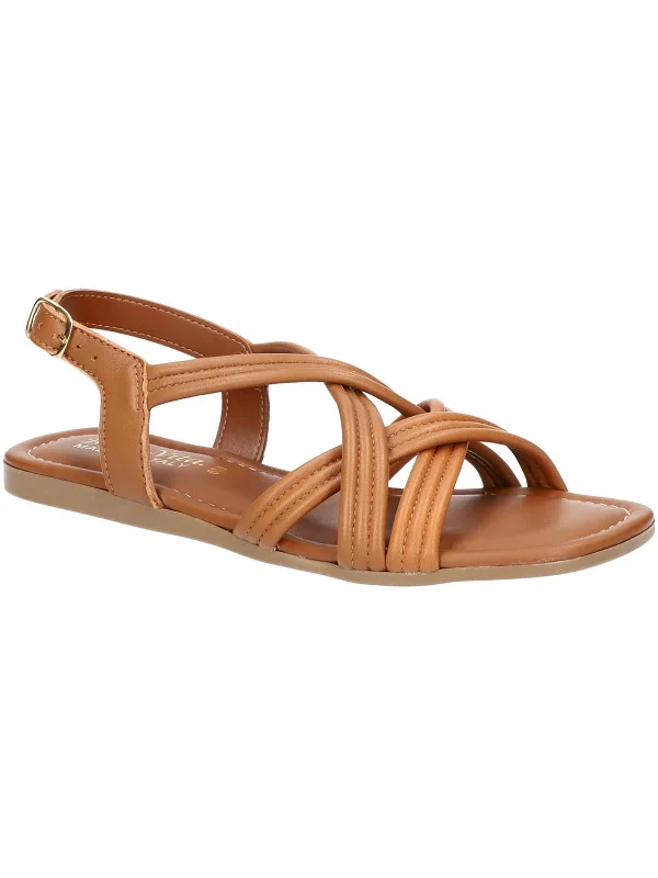 Versatile Fashion Shoes Ilo Italy Womens Leather Embossed Ankle Strap