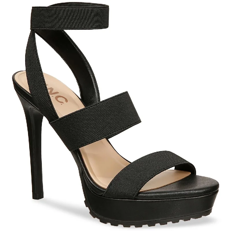 Travel-Friendly Footwear Promotion INC Womens CERINA Lug Platforms Stiletto Heels