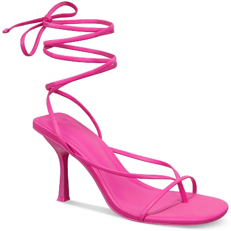 All-Season Shoes Discount INC Womens Pippa Faux Leather Thong Slingback Sandals
