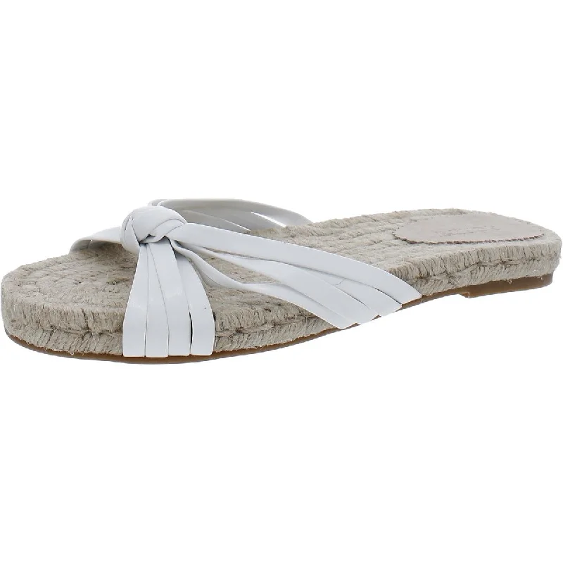 Effortless Slip-On Shoes J. Crew Womens Faux Leather Slip On Espadrilles