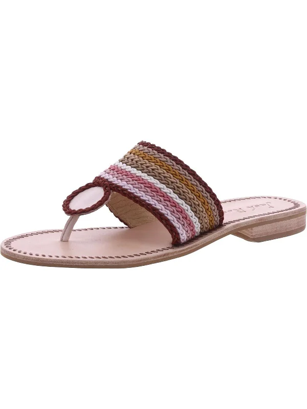 Fashion Sale Jacks Rope Sandal Womens Leather Slide Sandals