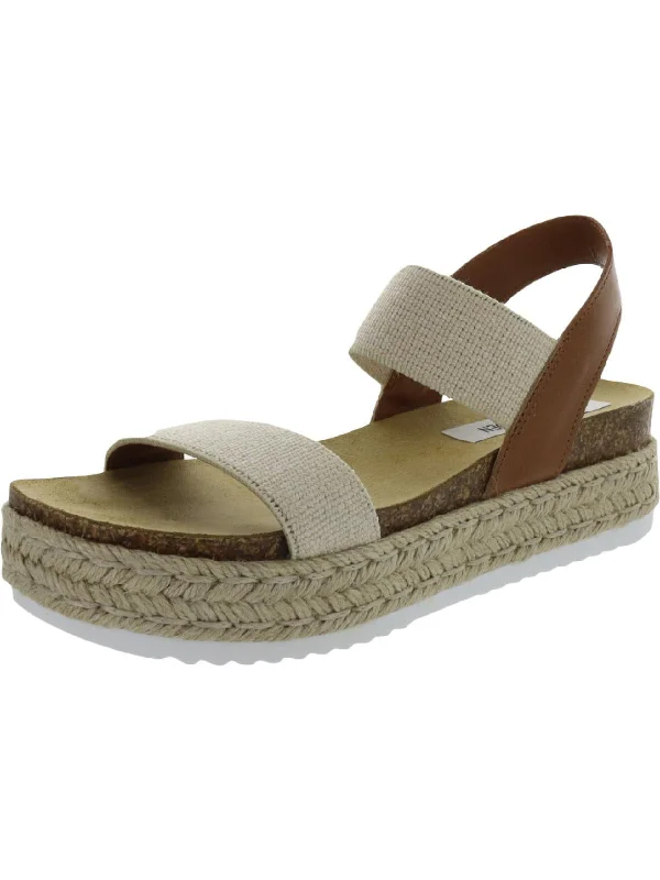 Hot Picks Jaklin Womens Cork Slip On Flatform Sandals